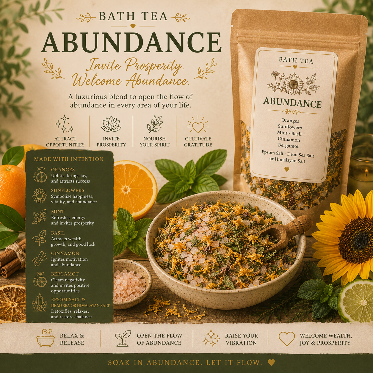 Abundance Bath Tea