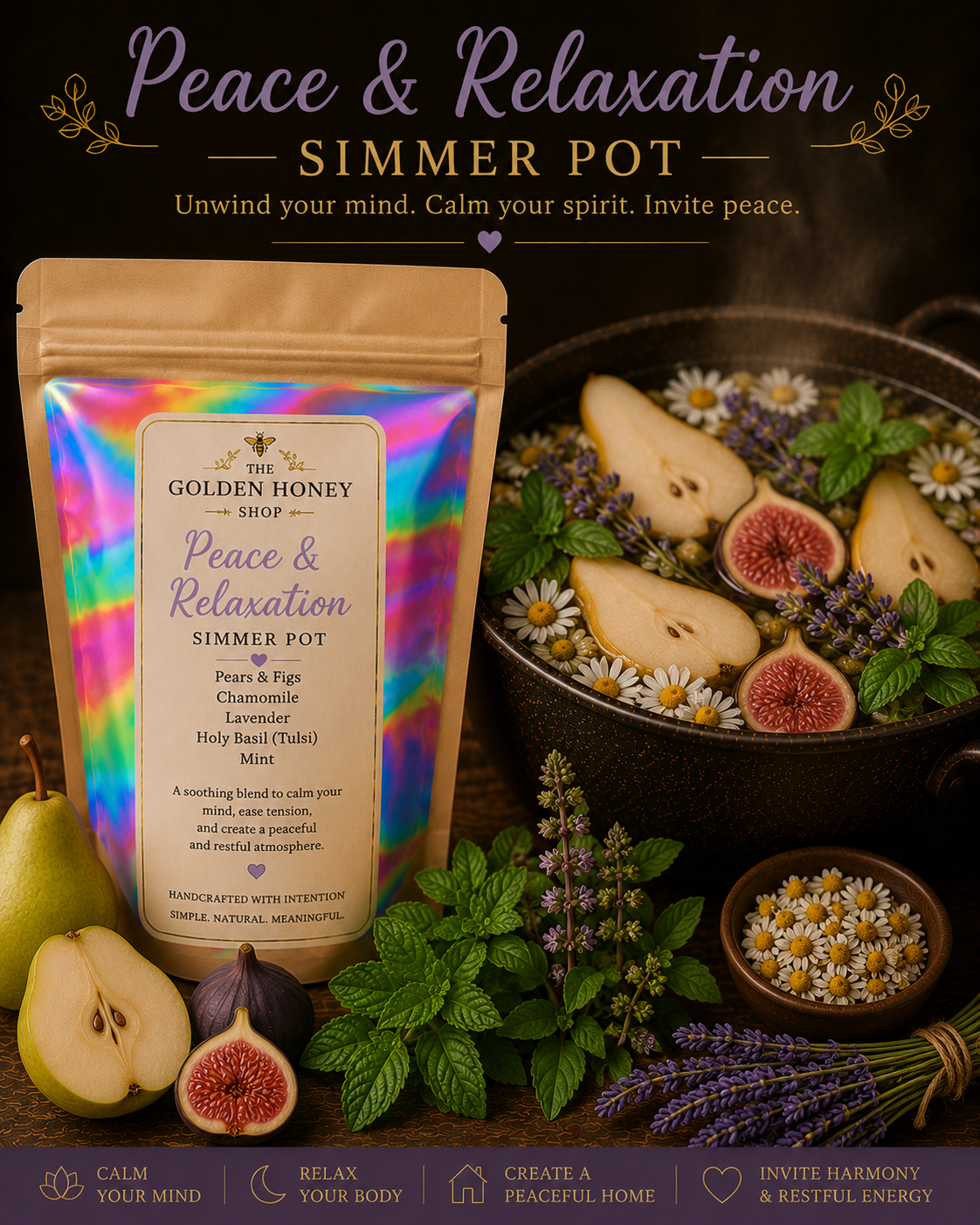 Peace & Relaxation Simmer Pot