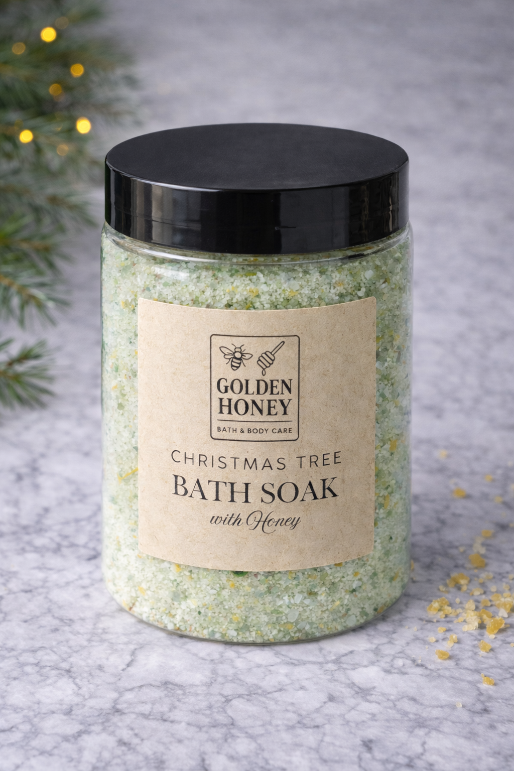 Christmas Tree Bath Soak
