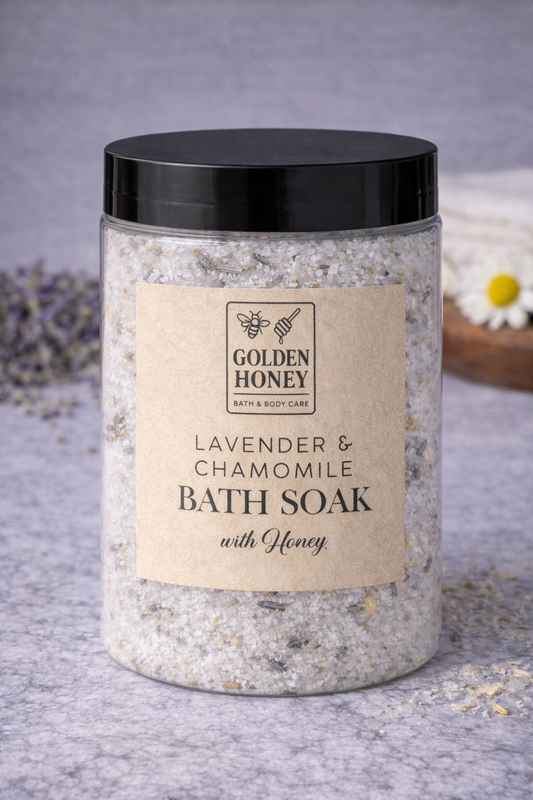 Lavender and Chamomile Bath Soak