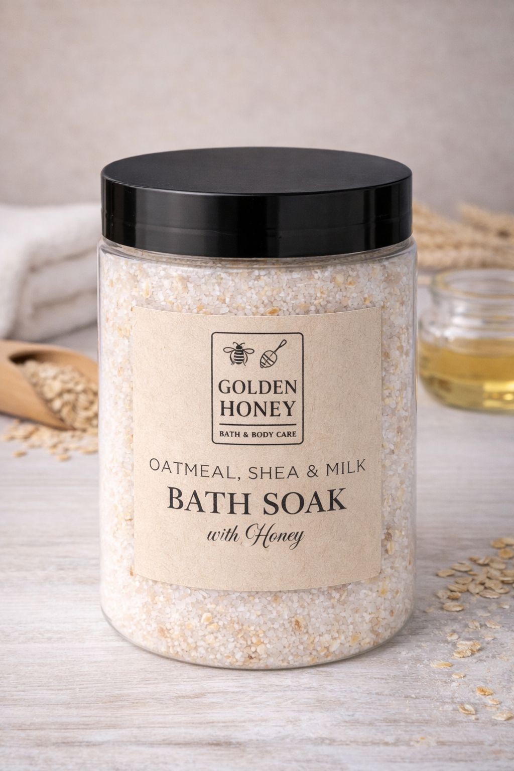 Oatmeal, Shea, Milk & Honey Bath Soak