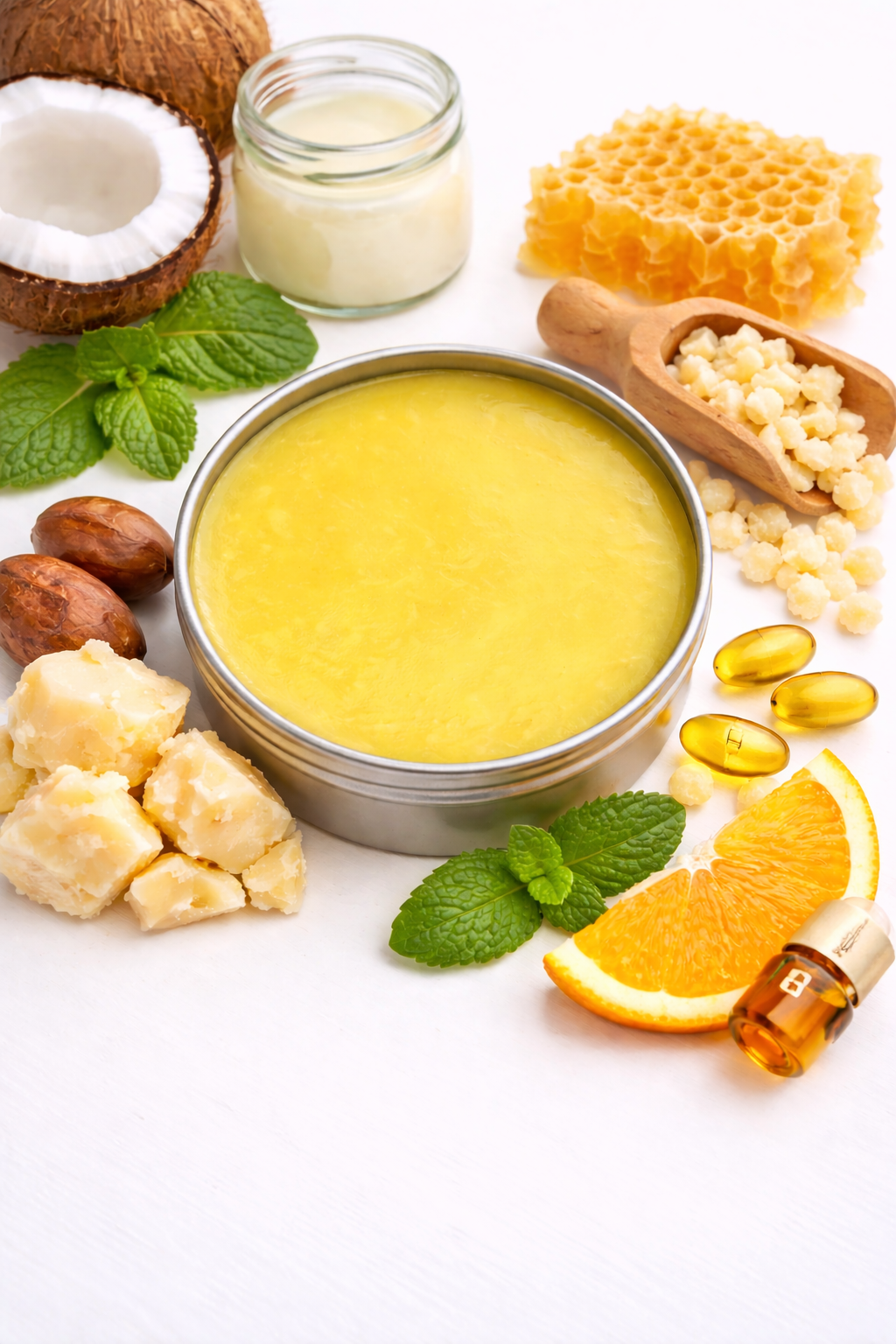 Soft Glow Orange Lip Balm